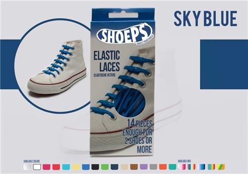 Shoeps , Lacets bleu ciel Normal (14 im Pack) Cover