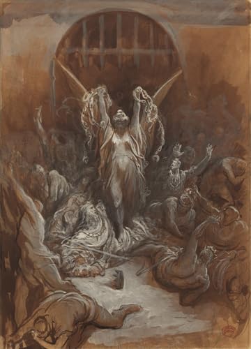 La Liberté de Gustave Doré affiche sur toile art décoratif 60x90cm