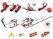 Microheli CNC Performance Package (RED) - Blade Nano S2 / S3