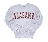 Trenz Shirt Company Unisex Adult College Football Varsity Team Name - Crewneck Sweatshirt