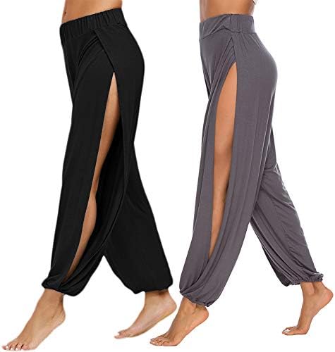 yoga pants with slits on the side