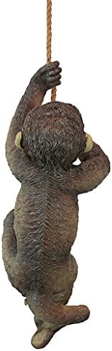 Design Toscano Makokou the Climbing Monkey Sculpture