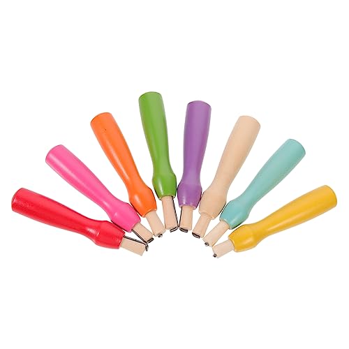 ARTIBETTER Wooden Felting Needles 8 Pcs Needle Felting Tools Yarn for Beginners Skilled