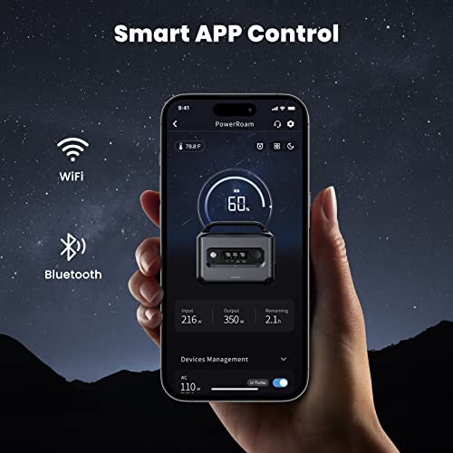 UGREEN Solar Generator PowerRoam 600, Portable Power Station 680Wh, Up to 1500W, LiFePO4 Battery, 5 AC Outlets, Generator for Emergency Backup/Outdoor Camping/RVs - Image 5