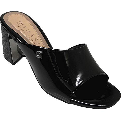 Tamanco Ramarim Salto Grosso Verniz 1932201 Feminino