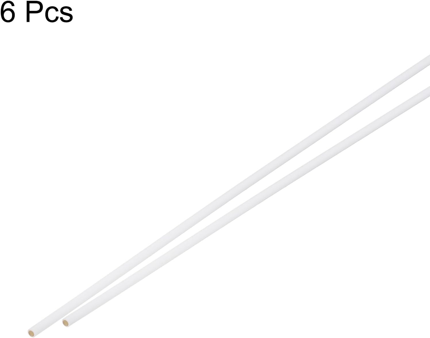 MECCANIXITY 6Pcs Brass Brazing Rods Flux Coated, Phosphor Copper Solder, Low Temperature Welding Sticks 1/8"x3/16"x20" for Copper Repair, Hvac