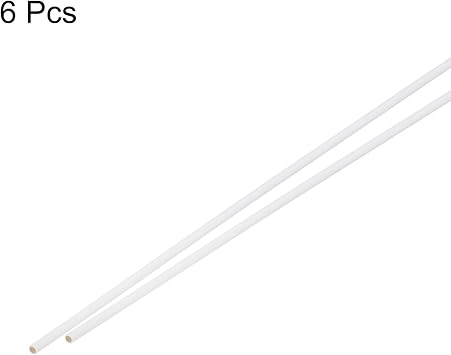 sourcing map 6Pcs Brass Brazing Rods Flux Coated, Phosphor Copper Solder, Low Temperature Welding Sticks 3/32x9/64x20 for Copper Repair, HVAC