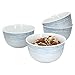 Produktbild Ritzenhoff & Breker Nordic Müslischale 4-er Set Hellblau I Suppen-Schüssel 14cm I Salat-Schale 450ml I hochwertiges Schalen-Set I Marken-Porzellan mikrowellengeeignet & spülmaschinengeeignet