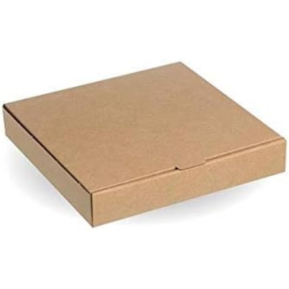BioPak Kraft Pizza Box 10inch - case of 100
