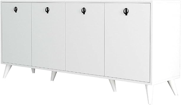 Mezza 1614 Elite 180 Cm Modern Console White