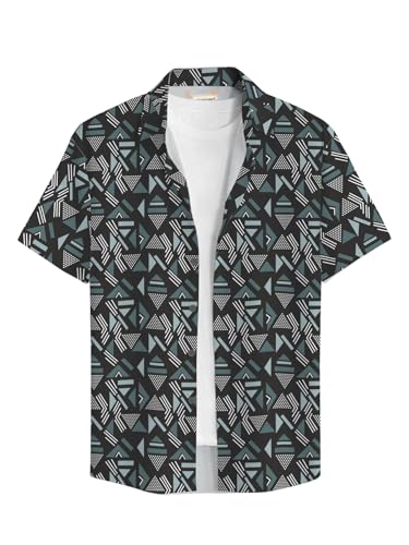 Image of BULLMER Trendy Regular Fit Printed Causal Shirt for Men - Pack of 1