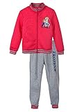 Kinder Jogginganzug aus angenehmen Weichen Stoff. Süßes Motiv auf der Vorderseite der Sweat-Jacke. Bequeme und legere Jogginghose passend zur Sweat-Jacke.