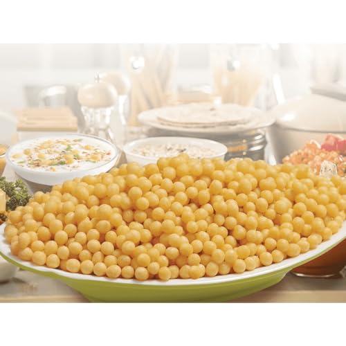 Image of JAIN Masala Raita Boondi, Size - 170g, Fresh & Crunchy Besan Boondi for Perfect Raita /Dahi /Chaat Mix, Ready to Eat