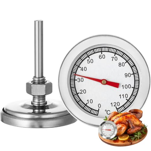 0~120℃ BBQ Pizza Grill Thermometer...