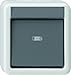Produktbild Gira Wippschalter 010730 Kreuzschalter WG AP grau, 250 V