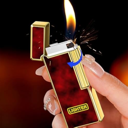 Encendedor de butano con llama suave y lateral miniatura 2