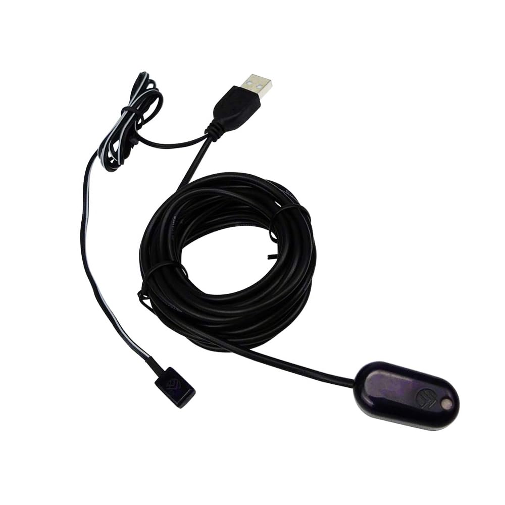 Verlängerungskabel für Infrarot-Repeater, TV-Fernbedienung, Verlängerungskabel mit USB-Übertragung (Steuerung 1 Gerät), 3 m
