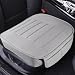 Big Ant Car Seat Cover, Edge Wrapping Car Front Seat Cover Pad Mat for Auto Supplies Office Chair with PU Leather (Gray)