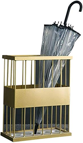 Porte-parapluie en fer forgé Slish au design élégant pour bureaux
