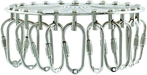 TheSupplyRoom BS-24, Campaign Streamer Holder 24 Hole, Chrome