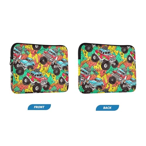 Funda para portátil 13-14 pulgadas con diseño de monstruos miniatura 2