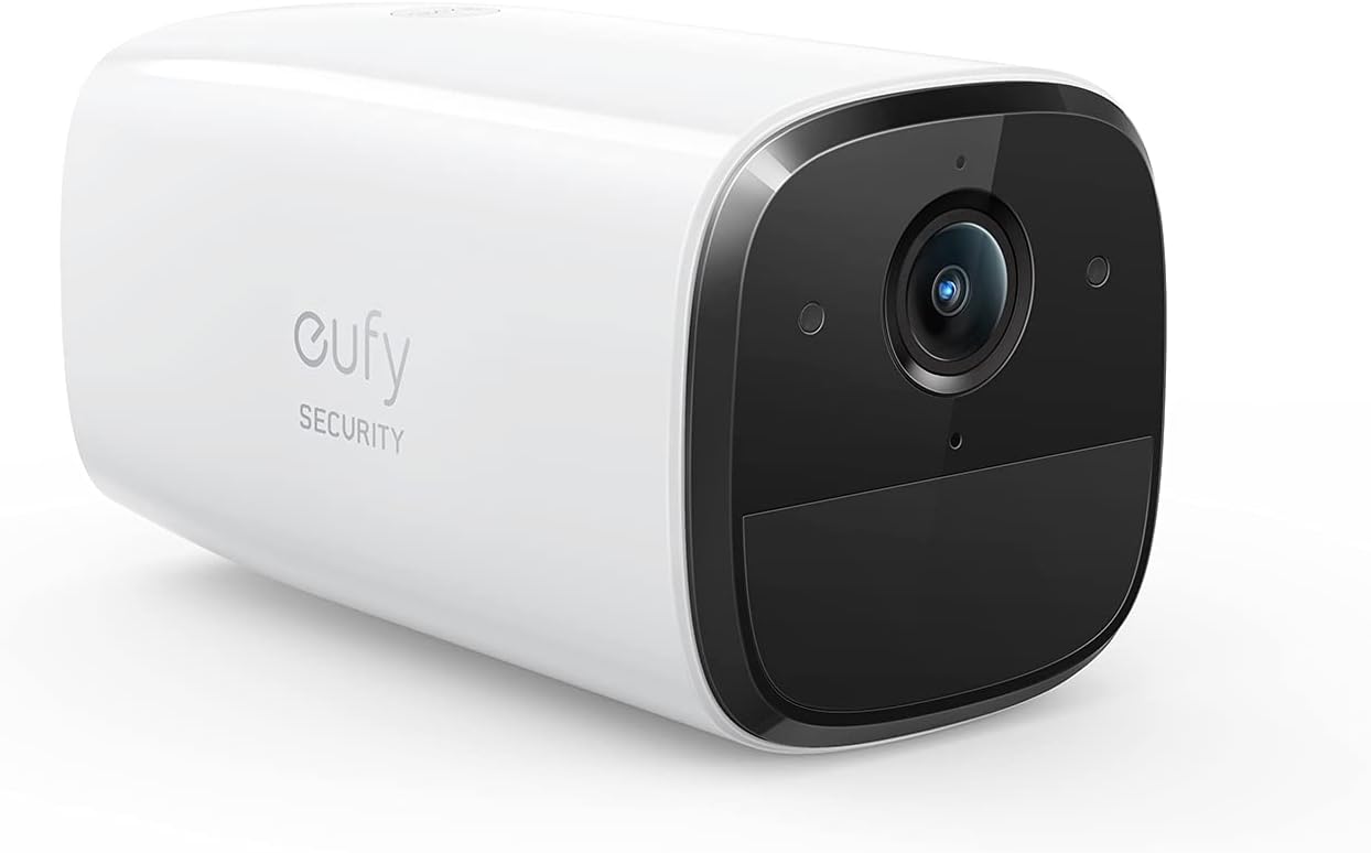 eufy Security, SoloCam E20, Wireless Standalone Outdoor Security Camera, Wifi, Wire-Free, 1080p, IP65 Weatherproof, Night Vision, Local Storage, No Monthly Fee