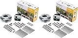 R560DP Automatic Watering Kit for Container and Hanging Baskets, Water up to 20 Plants with This kit, Black 2 Pack