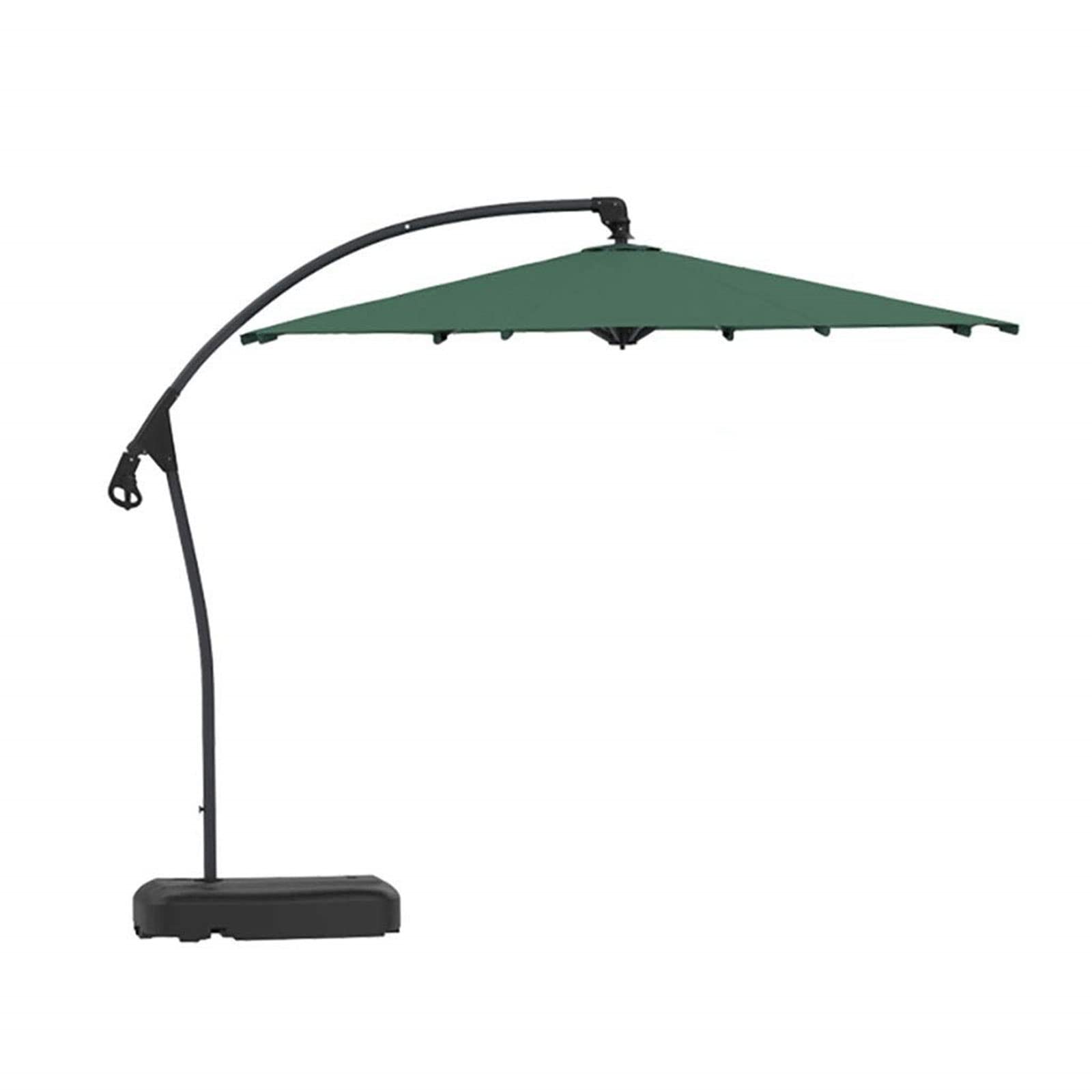 HCZKIUJY Parasol Garden Umbrella Outdoor Offset Umbrella Terrace Hanging Umbrella Outdoor Outdoor umbrellas with Crank and Cross Base