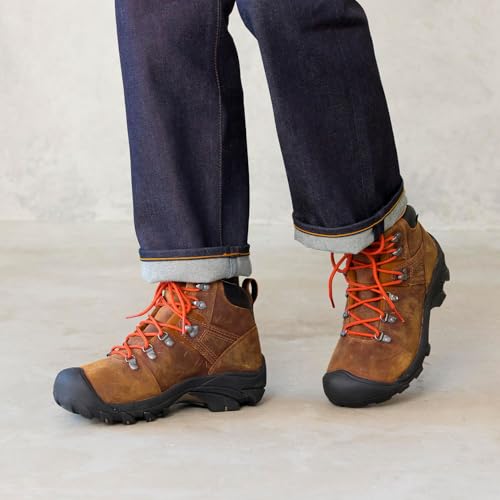 KEEN Damen Pyrenees Wanderschuh, Syrup, 38 EU