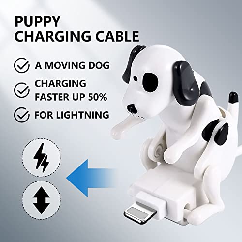 Image of Funny Humping Dog Fast Charger Cable - Dog Charging Cable,Portable Stray Dog Charging Cable,Dog Toy Smartphone USB Cable Charger,for iPhone Type-C Various Models Phones.