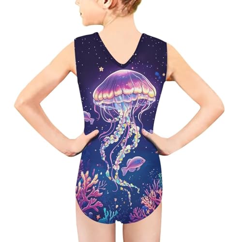 Image of Girls Swimsuit 3-14Y One Piece Swimwear Sleeveless Girls Bathing Suit