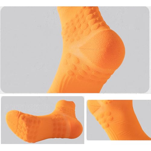 Athletic Ankle Socks 6Pack Thick Protective Sport Comfort Cushioned Running Crew Towel Socks 6-10 6