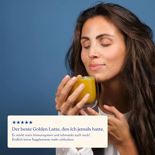 Blue Farm Bio Golden Oat für bis zu 3 Liter zu selbermischen - Der Milchersatz mit Kurkuma und Ashwagandha - Ohne Zusatzstoffe und Zuckerzusatz - 100% Bio und vegan