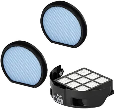 Eshoppercity Pack of 2 Hoover HEPA Exhaust Filter 303173001/303172002 For Hoover Baglesss Windtunnel UH70120 UH70120 UH70130 UH70200 UH70205 UH70210