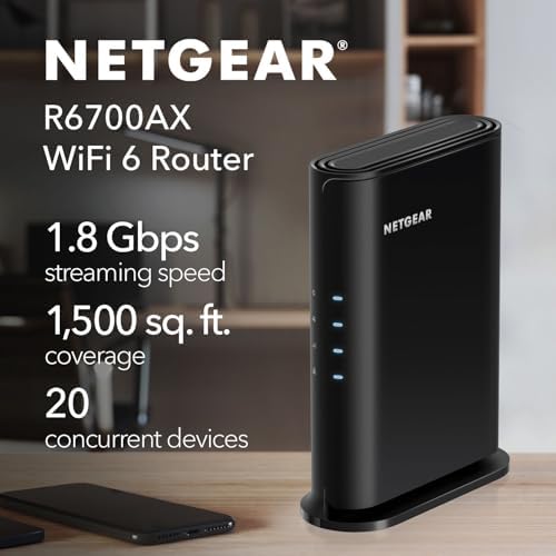4-Stream WiFi 6 Router (R6700AX)