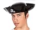 Produktbild Atosa-50430 Piratenhut schwarz (50430