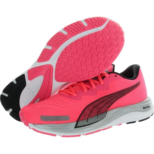 PUMA Womens Velocity Nitro 2 Running Sneakers Shoes Neutral - Orange - Size 9 M