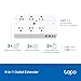 TP-Link Tapo Smart Plug Outlet Extender, Surge Protector, 18W Fast Charging, 3 Individual Smart Outlets, 1x USB-C & 2X USB-A, Smart Night Light, Works w/Apple HomeKit, Alexa & Google Home, Tapo P306