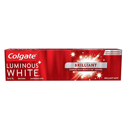 Creme Dental Colgate Luminous White Brilliant Mint 50G