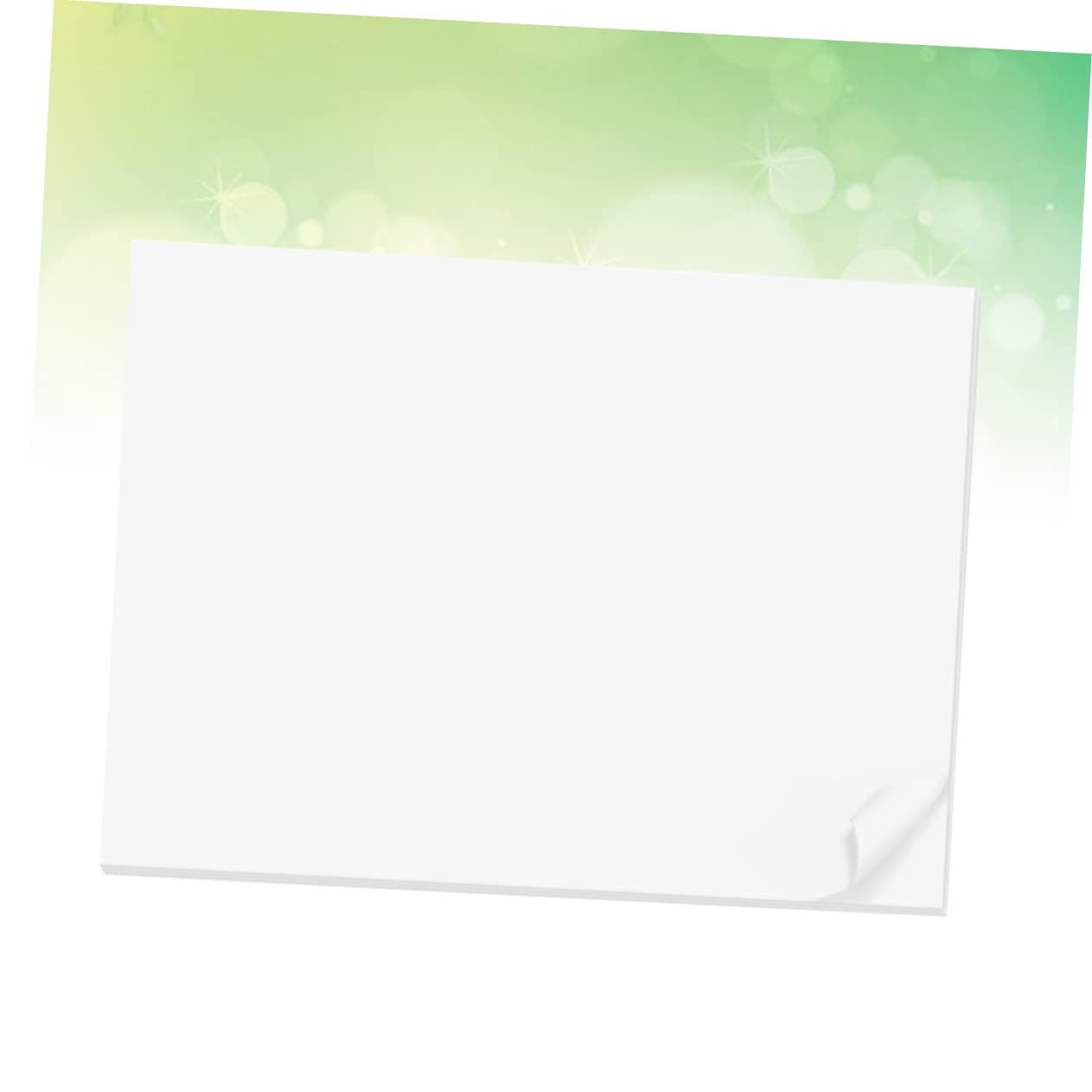 HOODANCOS Papier Aquarelle Pour Artistes 100 Feuilles A4 Vierges Recyclées Pour Croquis Et Dessins