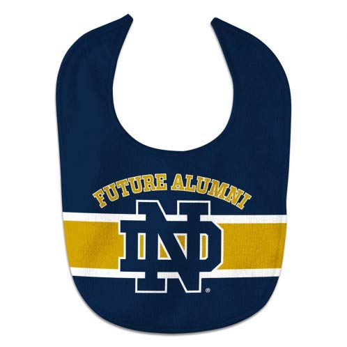 Image of WinCraft Notre Dame Fighting Irish Baby Bib - Notre Dame Future Alumni Bib