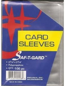 Saf T Gard Trading Card Sleeves
