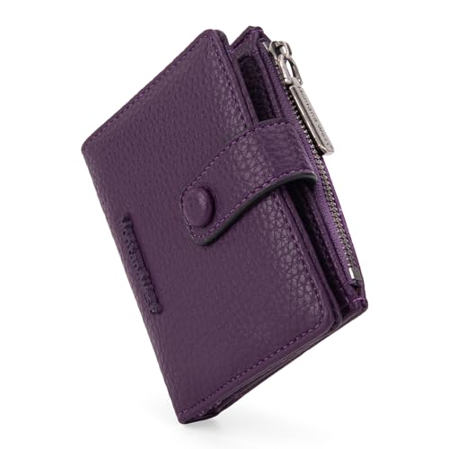 Image of Montana West Women's Wallet Bifold Small Wallets Ladies RFID Blocking Wallet with Zipper Coin Pocket