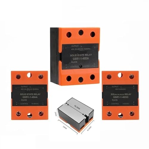 Relais à semi-conducteurs monophasé anti-arc électrique 25A GSR1-1 pour armoire industrielle
