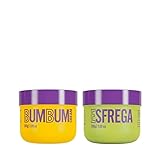 Kit Bumbum Cream e Esfrega, Cuidado Corporal, Creme Antiscelulite e Esfoliante Corporal, 200g Cada, 2 x 200g, combo, do mercado, Beleza Brasileira.