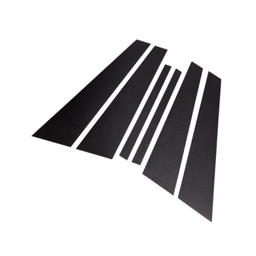 Cubiertas protectoras de pilares de ventana compatibles con BMW Serie 5 E60 E61 Sedan
