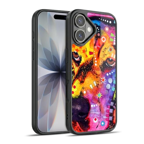 Coque Apple iPhone 17 Fleur Chiens Dean Russo Head Case Designs en gel renforcé antichoc
