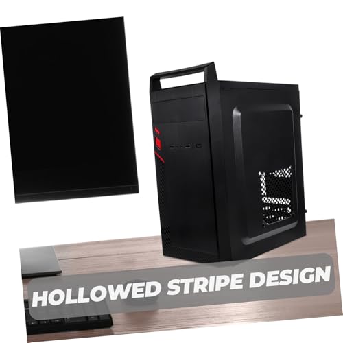 Gabinete de computadora para placa madre Matx mini con diseño de alto flujo de aire compatible con CPU cooler y GPU, compatible con placas Mini ATX para uso prolongado miniatura 5