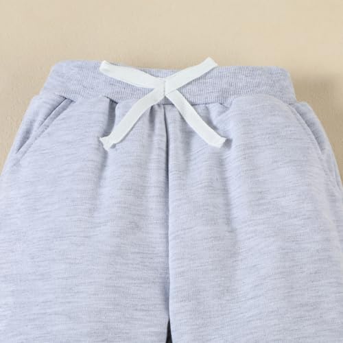 Toddler Girl Boy Long Sleeve Clothes Sets Hoodie Top Pullover Sweatshirt and Pants 2Pcs Unisex Tracksuit Sets2