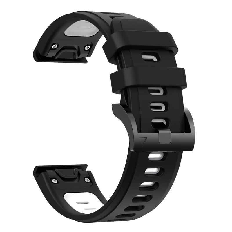 Correa de silicona de 22mm para Garmin Fenix 5 Instinct y Forerunner 945 6